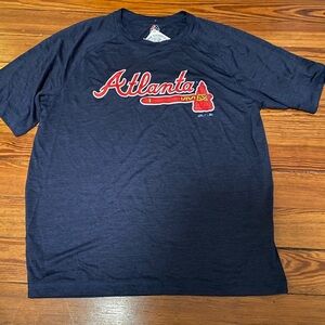 Atlanta Braves Navy T-Shirt